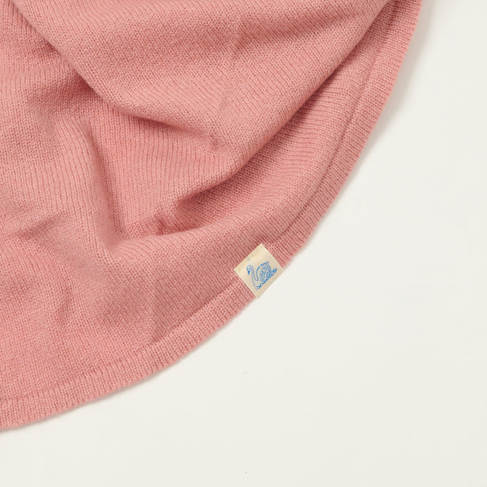 Merz b. Schwanen Merino/Cashmere/Silk Triangle Scarf - Rosewood