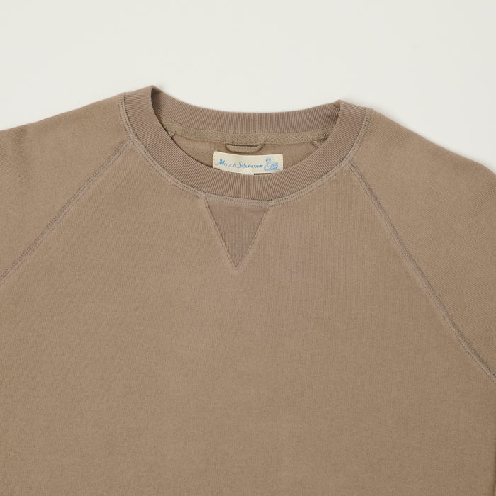 Merz b. Schwanen Organic Cotton Sweatshirt - Faded Grain