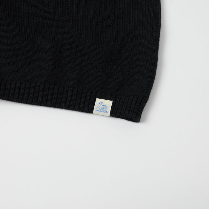 Merz b. Schwanen Oversized Merino Pullover - Deep Black