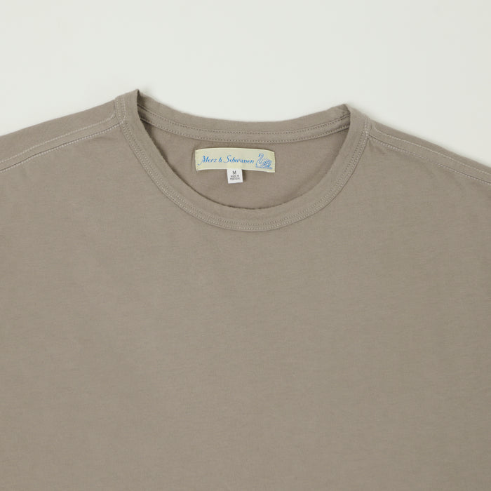 Merz b. Schwanen Pima Cotton T-Shirt - Basalt Grey