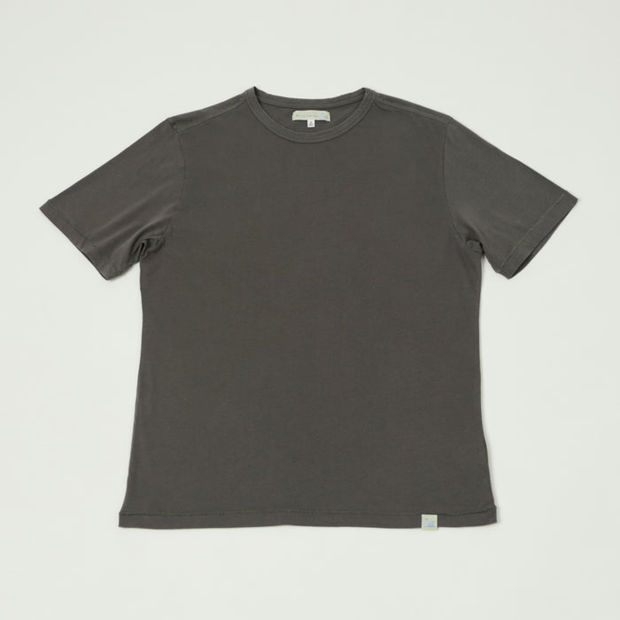 Merz b. Schwanen Pima Cotton T-Shirt - Concrete