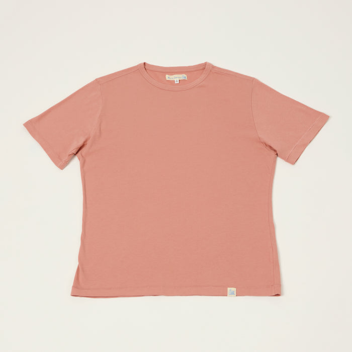 Merz b. Schwanen Pima Cotton T-Shirt - Rosewood