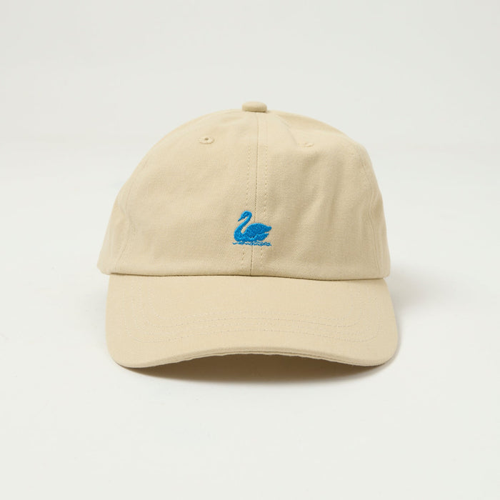 Merz b. Schwanen Swan Logo Cap - Light Khaki