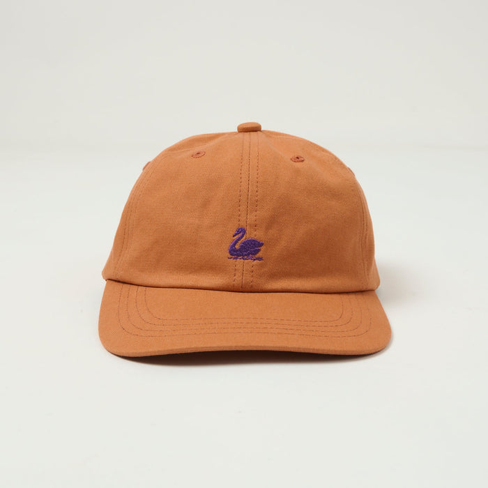 Merz b. Schwanen Swan Logo Cap - Pumpkin
