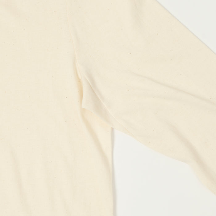 Merz b. Schwanen 'The Originals' 101 3/4 Sleeve Henley - Nature