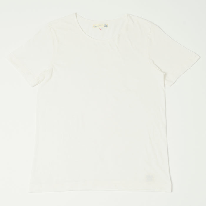 Merz b. Schwanen 'The Originals' 114 Lightweight 1920s T-Shirt - White