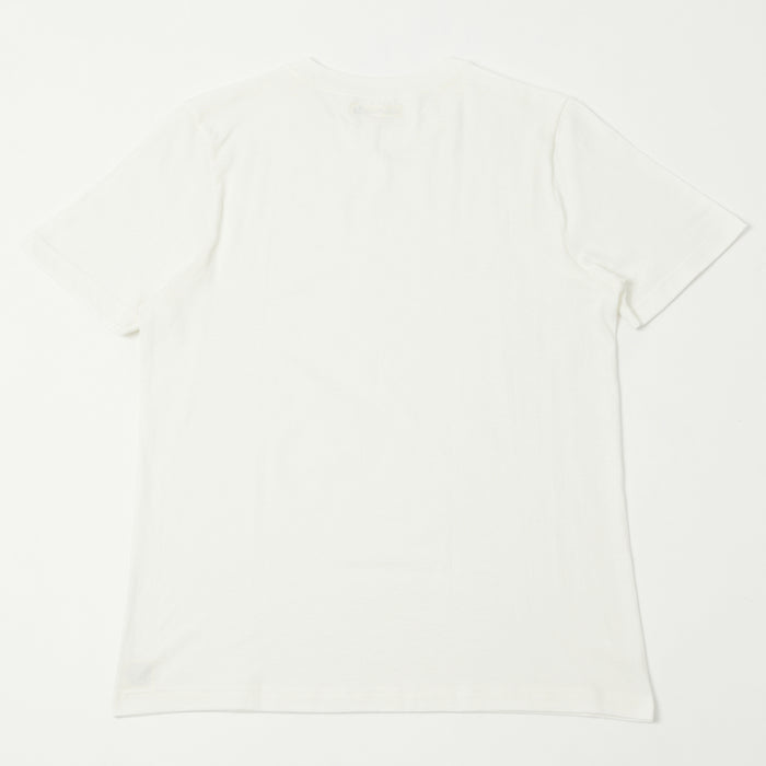 Merz b. Schwanen 'The Originals' 1940s Relaxed Lightweight T-Shirt - White