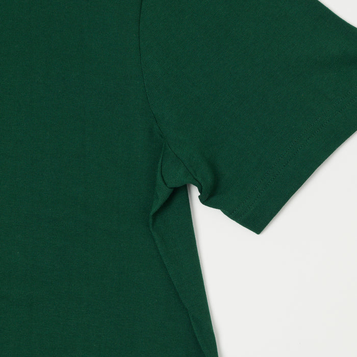 Merz b. Schwanen 'The Originals' 1950s Classic Lightweight T-Shirt - Classic Green