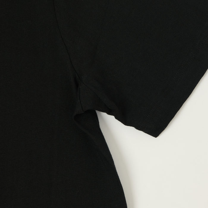Merz b. Schwanen 'The Originals' 1950s Classic Lightweight T-Shirt - Deep Black
