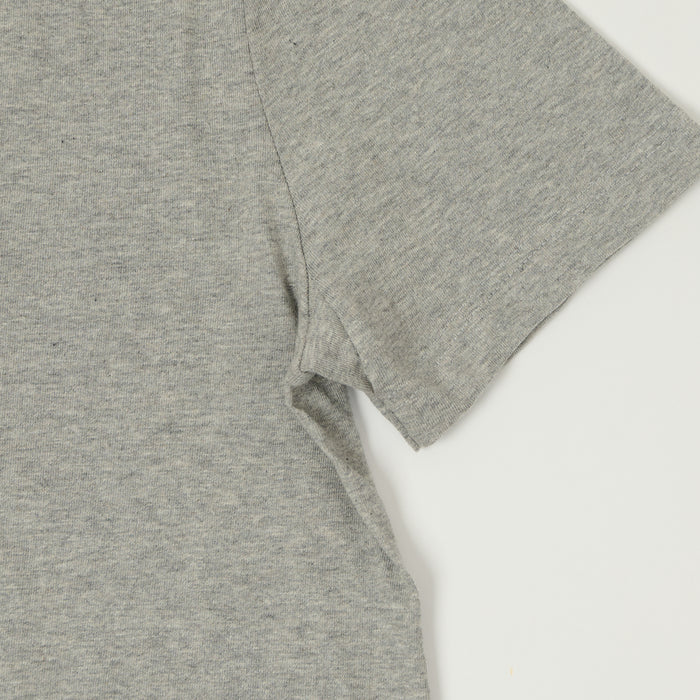 Merz b. Schwanen 'The Originals' 1950s Classic Lightweight T-Shirt - Grey Melange