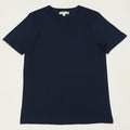 Merz b. Schwanen 'The Originals' 1950s Classic Lightweight T-Shirt - Ink Blue