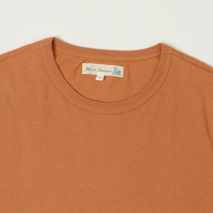 Merz b. Schwanen 'The Originals' 1950s Classic Lightweight T-Shirt - Sunset