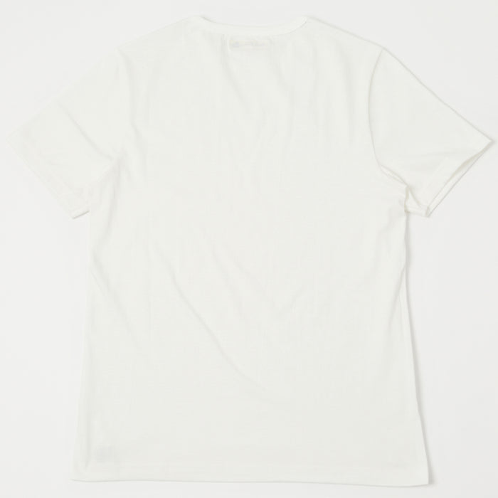 Merz b. Schwanen 'The Originals' 1950s Classic Lightweight T-Shirt - White