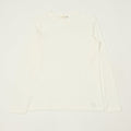 Merz b. Schwanen 'The Originals' 1950sLS Lightweight Long Sleeve T-Shirt - White