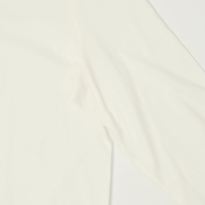 Merz b. Schwanen 'The Originals' 1950sLS Lightweight Long Sleeve T-Shirt - White