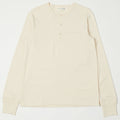 Merz b. Schwanen 'The Originals' 206 Long Sleeve Henley - Nature