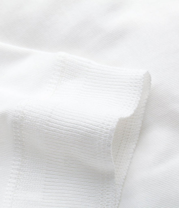 Merz b. Schwanen 'The Originals' 207 Short Sleeve Henley - White
