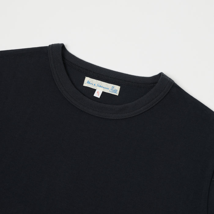 Merz b. Schwanen 'The Originals' 214 Relaxed T-Shirt - Charcoal