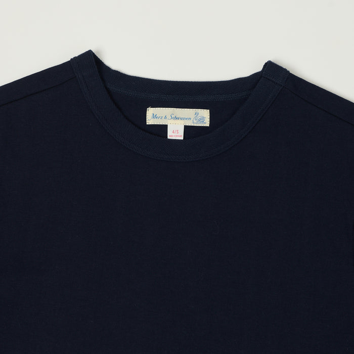 Merz b. Schwanen 'The Originals' 214 Relaxed T-Shirt - Ink Blue