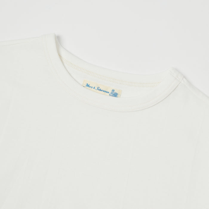 Merz b. Schwanen 'The Originals' 214 Relaxed T-Shirt - White
