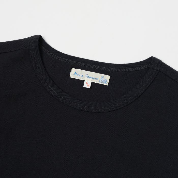 Merz b. Schwanen 'The Originals' 215 Classic T-Shirt - Charcoal