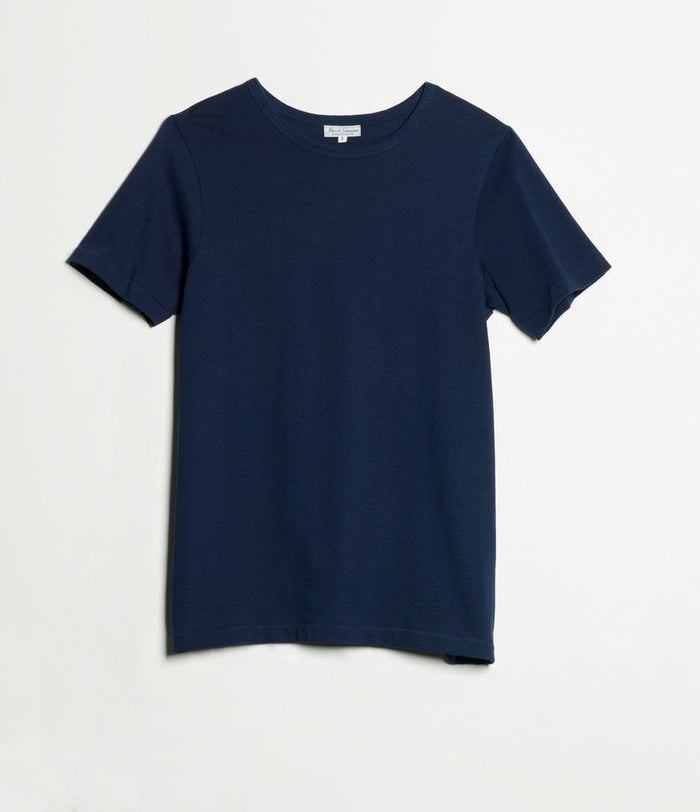 Merz b. Schwanen 'The Originals' 215 Classic T-Shirt - Ink Blue