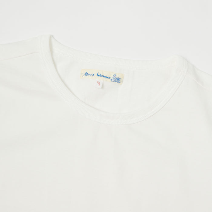 Merz b. Schwanen 'The Originals' 215 Classic T-Shirt - White