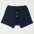 Merz b. Schwanen 'The Originals' 255 Button Fly Boxer Brief - Ink Blue