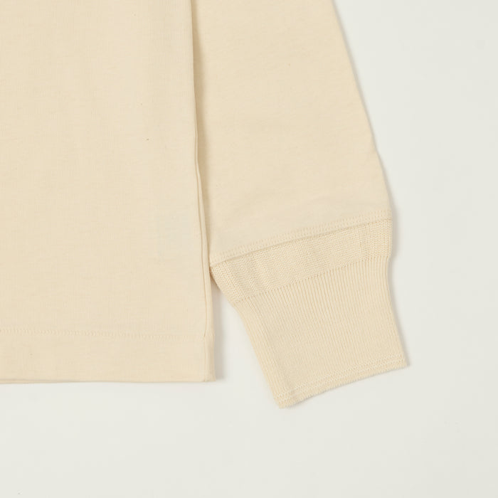 Merz b. Schwanen 'The Originals' 2M06 Classic Long Sleeve Henley - Nature