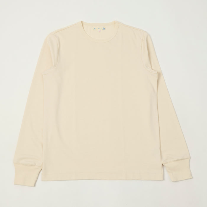 Merz b. Schwanen 'The Originals' 2M15LS Classic Jersey Long Sleeve T-Shirt - Nature