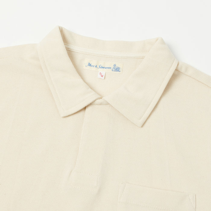 Merz b. Schwanen 'The Originals' 2PKPL Pocket Polo Shirt - Nature