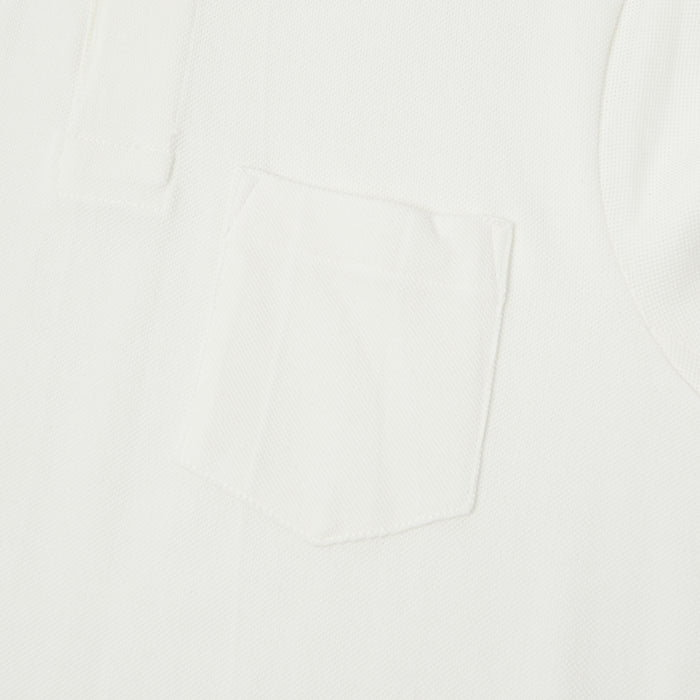 Merz b. Schwanen 'The Originals' 2PKPL Pocket Polo Shirt - White