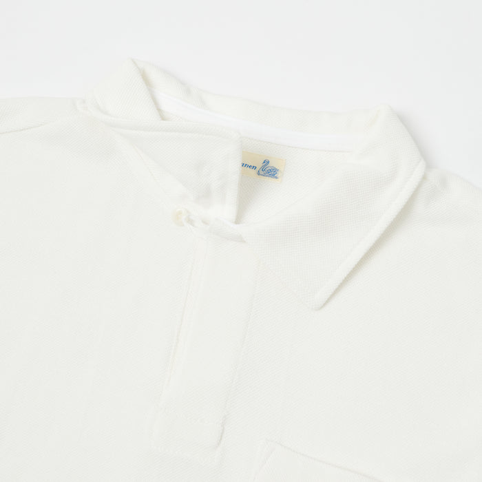 Merz b. Schwanen 'The Originals' 2PKPL Pocket Polo Shirt - White