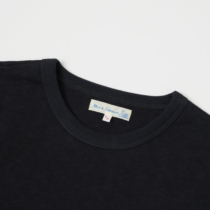 Merz b. Schwanen 'The Originals' 2S14 Relaxed Heavyweight T-Shirt - Charcoal