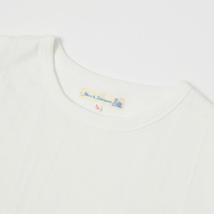 Merz b. Schwanen 'The Originals' 2S14 Relaxed Heavyweight T-Shirt - White