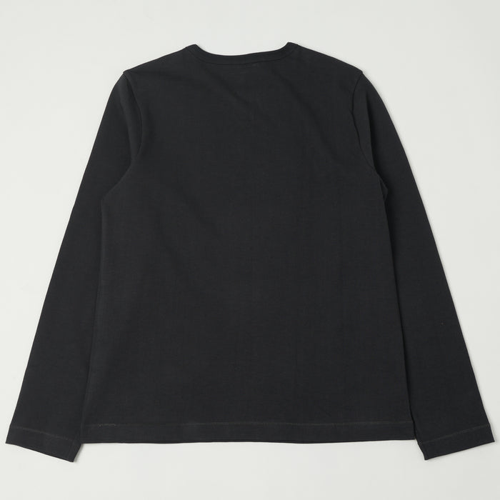 Merz b. Schwanen 'The Originals' 2S18 Heavyweight Long Sleeve T-Shirt - Charcoal