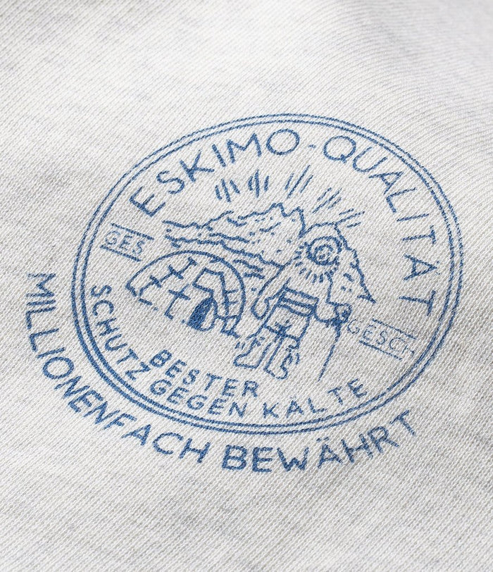 Merz b. Schwanen 'The Originals' 344 Eskimo Print Sweatshirt - Nature Melange