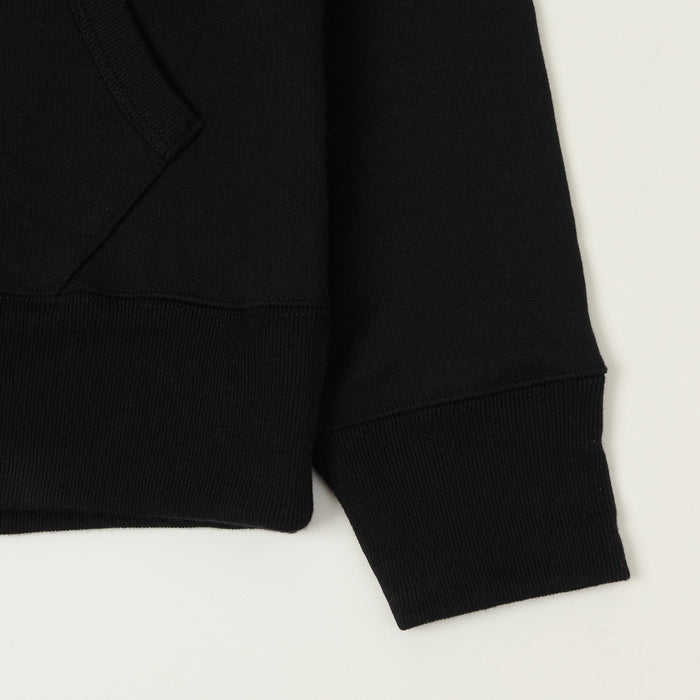 Merz b. Schwanen 'The Originals' 382 Hooded Sweatshirt - Deep Black