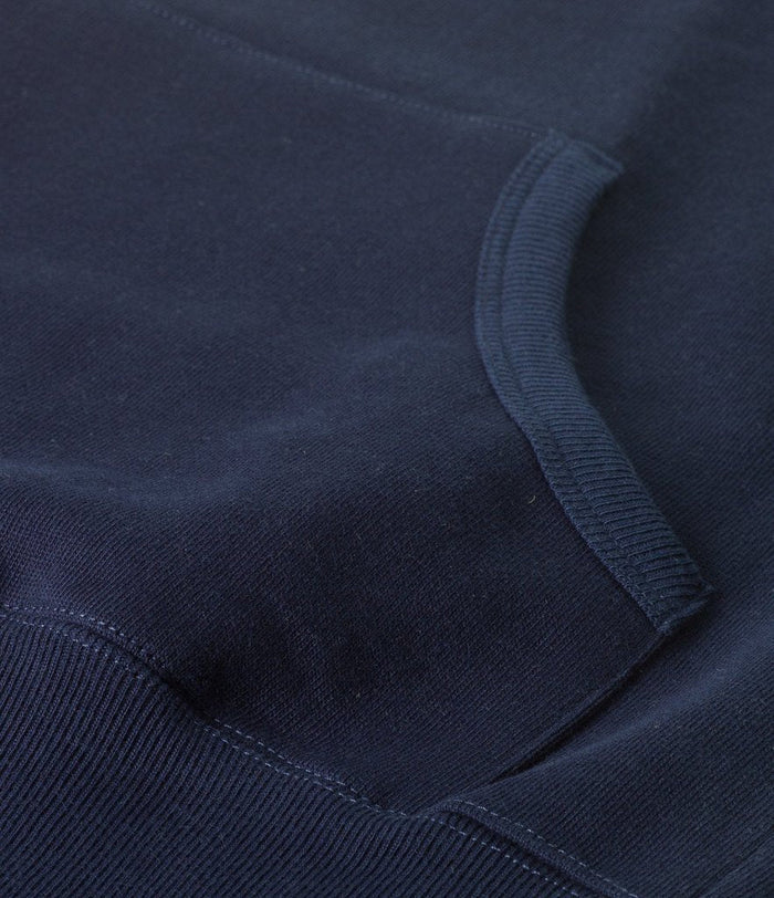 Merz b. Schwanen 'The Originals' 382 Hooded Sweatshirt - Ink Blue