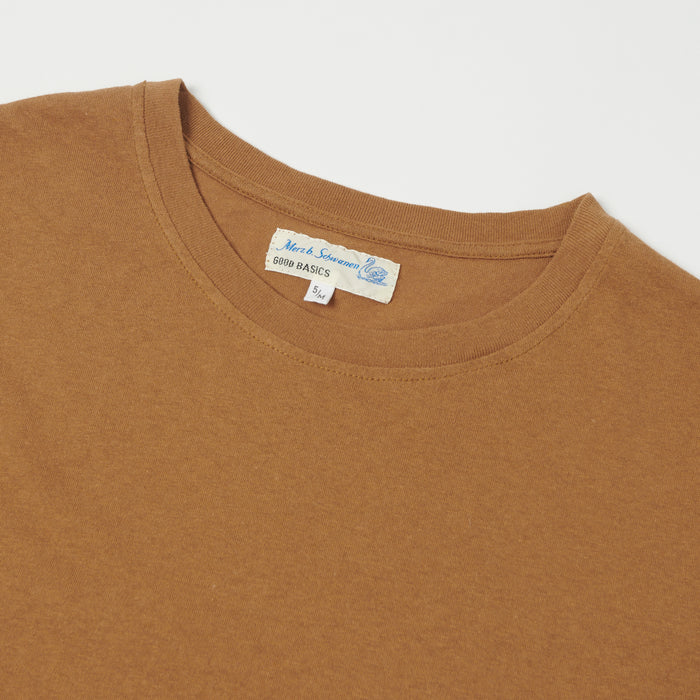 Merz b. Schwanen Vintage Wash T-Shirt - Amber