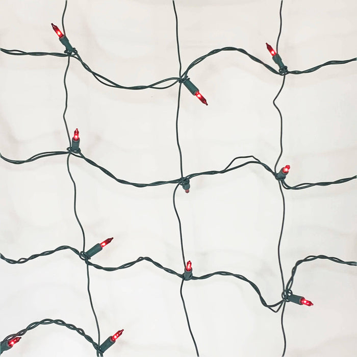 Net-Style 150 ct. Shrub Lights Red - Hicks Nurseries