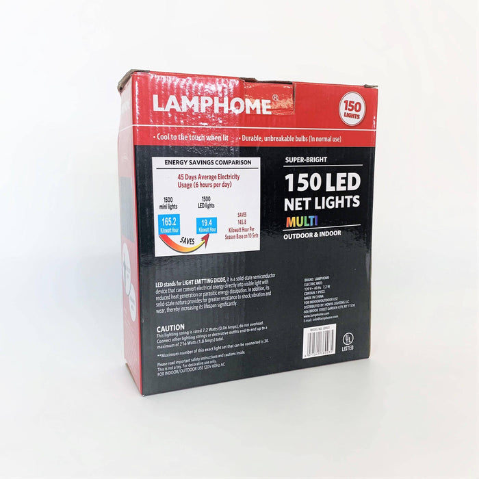 Net-Style LED 150 ct. Mini Lights Multi-Colored - Hicks Nurseries