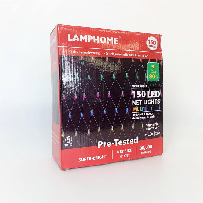 Net-Style LED 150 ct. Mini Lights Multi-Colored - Hicks Nurseries
