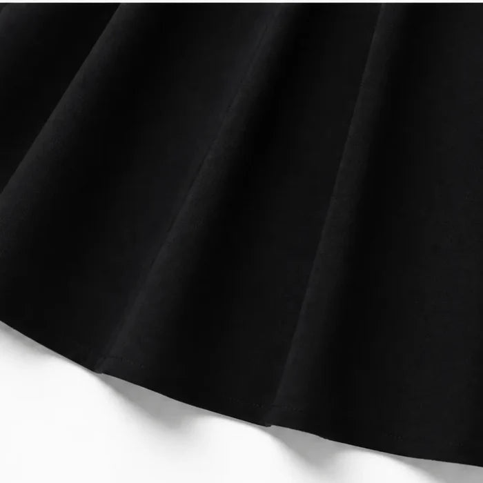 Noirella – Lace Sleeve A-Line Mini Dress for Curves