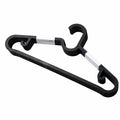 Non Slip Plastic Clothes Hangers, Pack of 10, Slim Space Saving