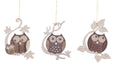 Ornament - Owl's (Set of 3)
