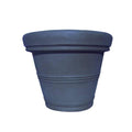 Planter - Basic Rim - Charcoal - 20-inch - Hicks Nurseries