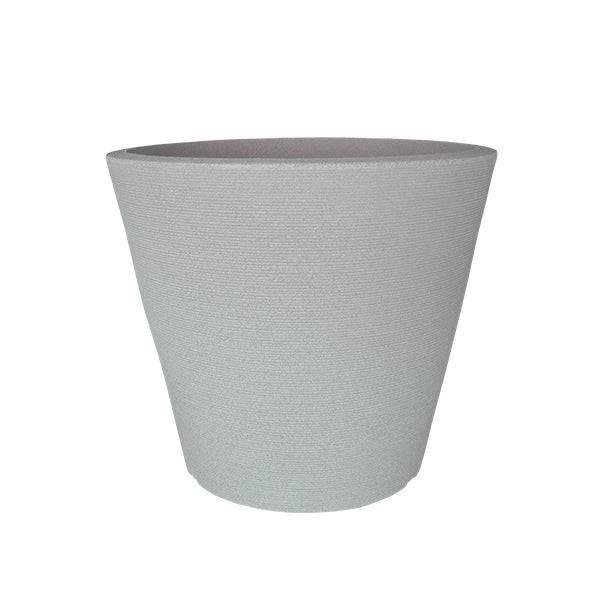 Planter - Linea Low - Off White - 31-inch - Hicks Nurseries