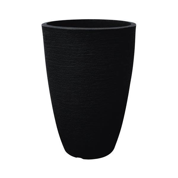 Planter - Conical - Black - 11-inch - Hicks Nurseries