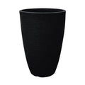 Planter - Conical - Black - 21-inch - Hicks Nurseries